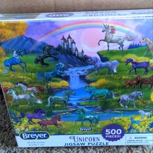 Breyer Unicorn Jigsaw Puzzle (500 pieces)